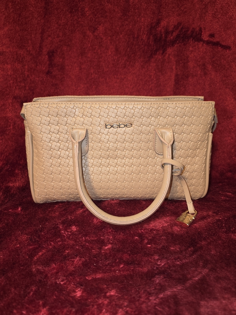 NWOT bebe OTTO Small Satchel Bag With Crossbody Strap